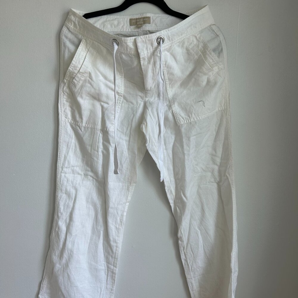Banana Republic Factory White Pants Size 8